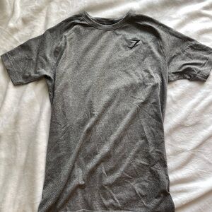 Men’s grey medium or large gymshark t shirt